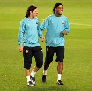 messi et ronaldinho