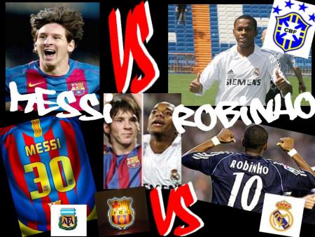 messi robinho